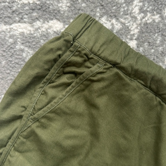 Madewell Olive Green Women's Pull on Shorts - Picture 7 of 12